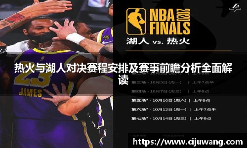 热火与湖人对决赛程安排及赛事前瞻分析全面解读